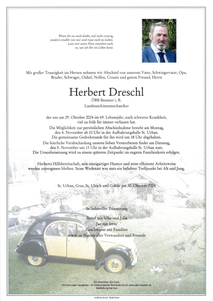 Parte Herbert  Dreschl
