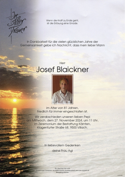 Parte Josef Blaickner