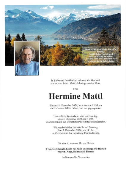 Parte Hermine Mattl