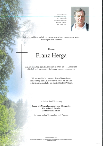 Parte Franz Herga