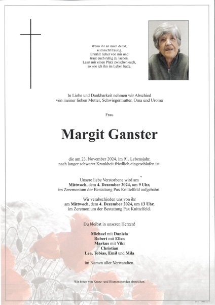 Parte Margit Ganster