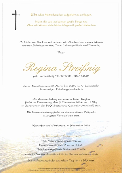 Parte Regina Streißnig