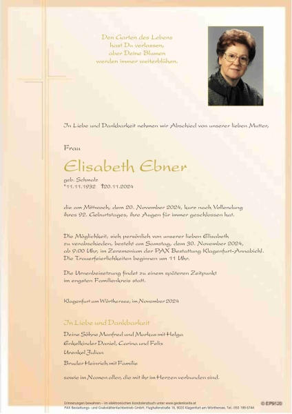 Parte Elisabeth Ebner
