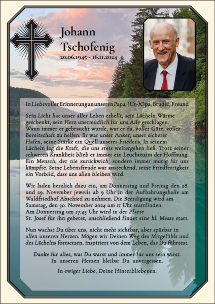 Parte Johann Tschofenig