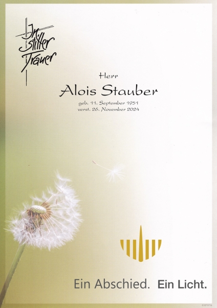 Parte Alois Stauber