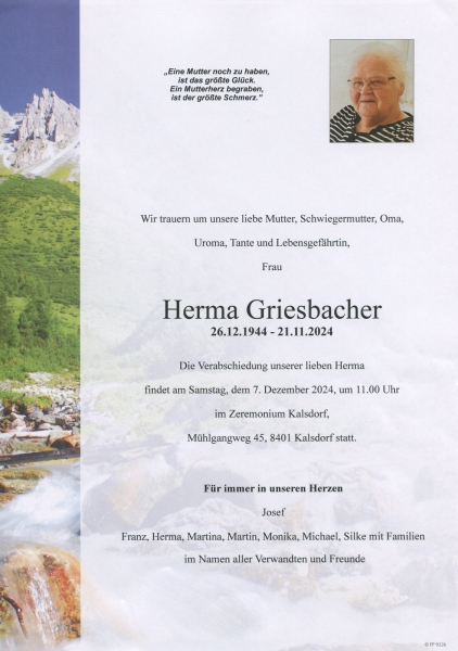 Parte Herma Griesbacher