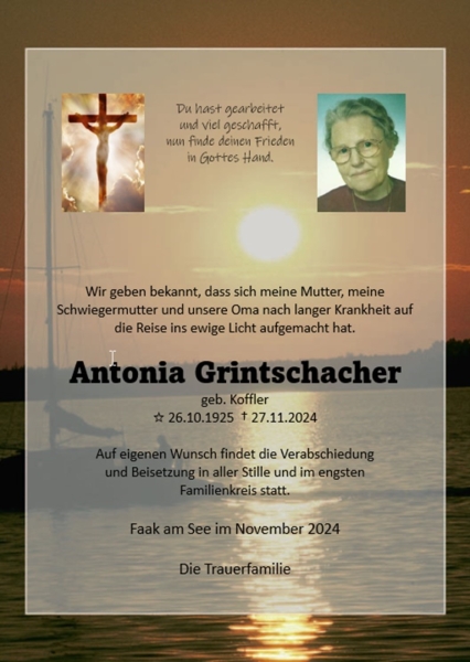 Parte Antonia Grintschacher