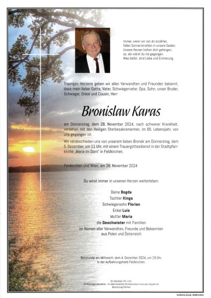 Parte Bronislaw Karas
