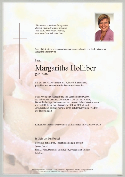 Parte Margaritha Holliber