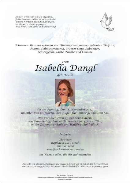 Parte Isabella Dangl