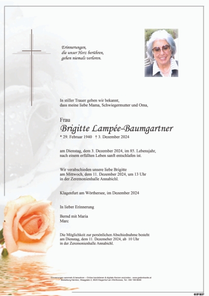 Parte Brigitte Lampée-Baumgartner