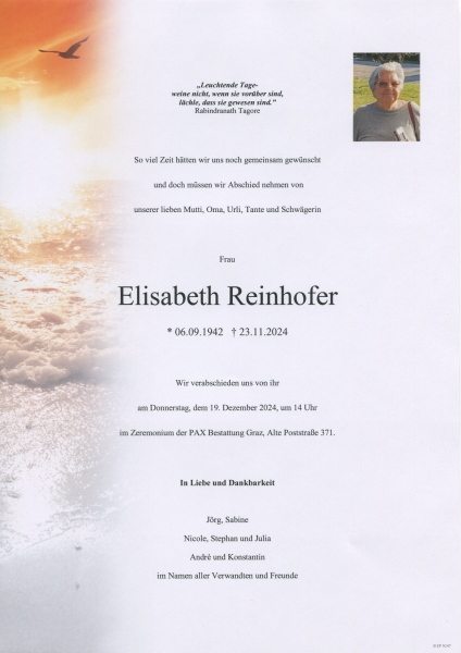 Parte Elisabeth Reinhofer