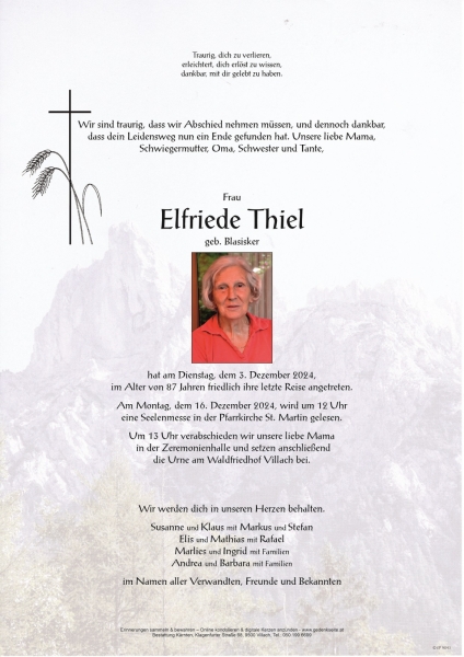 Parte Elfriede Thiel