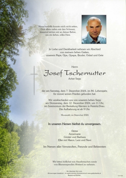 Parte Josef Tschernutter