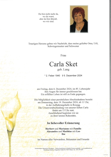 Parte Carla Sket