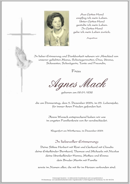Parte Agnes Mack