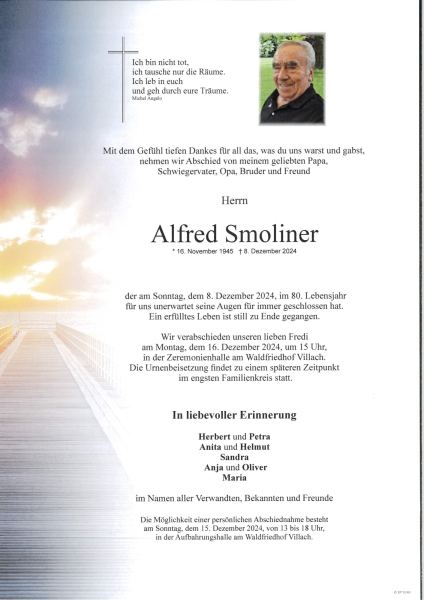 Parte Alfred Smoliner