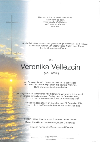 Parte Veronika Vellezcin