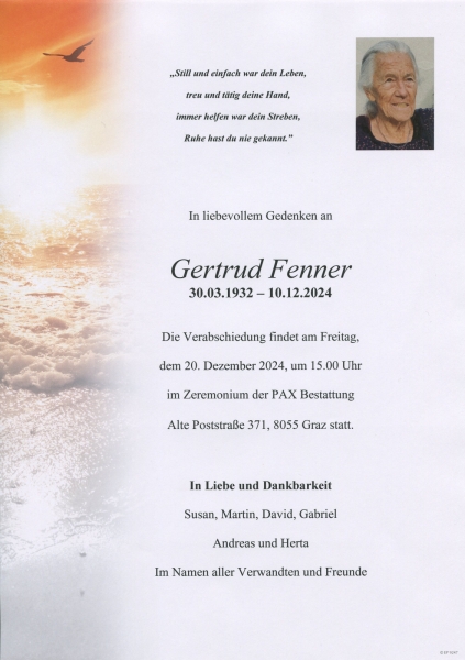 Parte Gertrud  Fenner