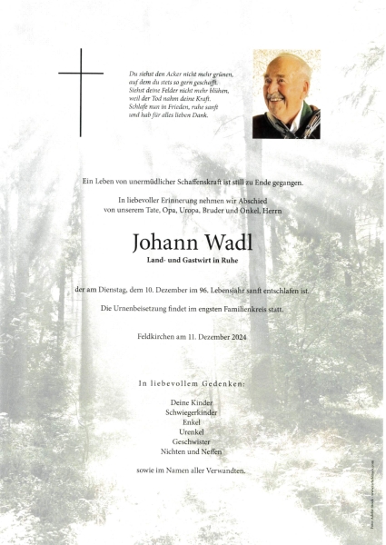 Parte Johann Wadl