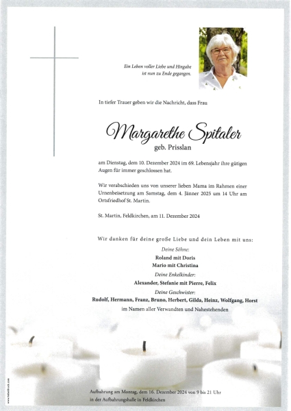 Parte Margarethe Spitaler