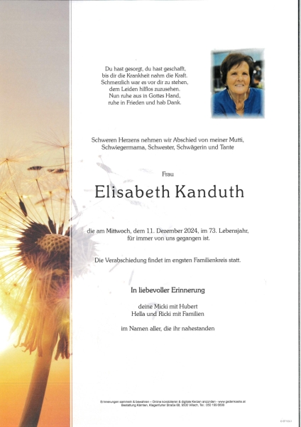 Parte Elisabeth Kanduth