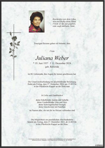 Parte Juliana Weber