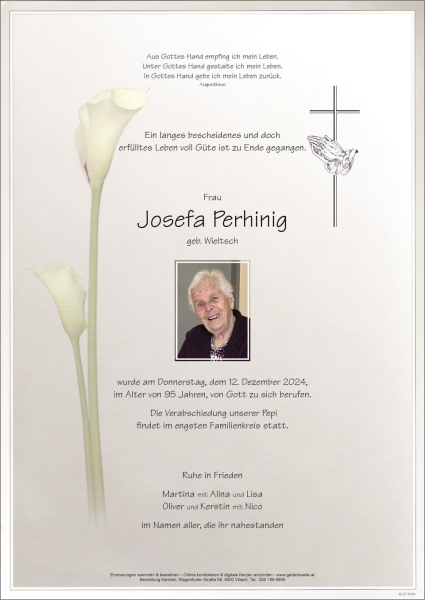 Parte Josefa Perhinig