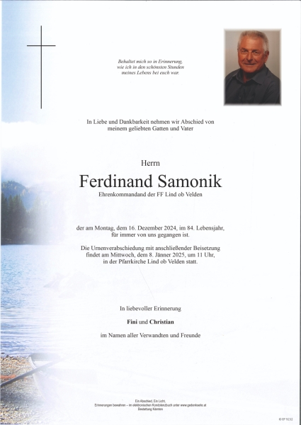 Parte Ferdinand Samonik