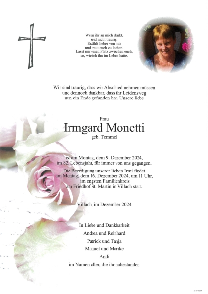 Parte Irmgard Monetti