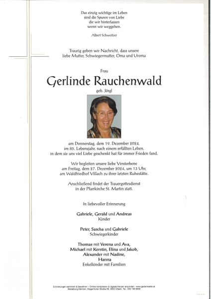 Parte Gerlinde Rauchenwald