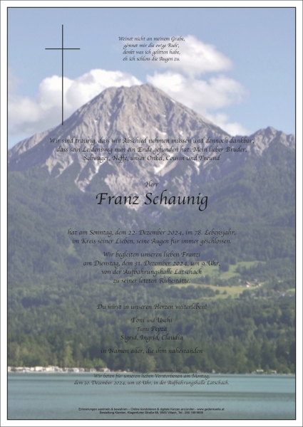 Parte Franz Schaunig
