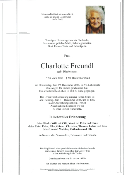 Parte Charlotte Freundl