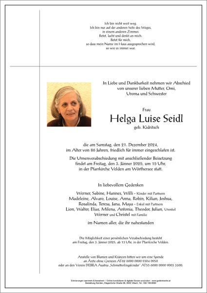 Parte Helga Luise Seidl