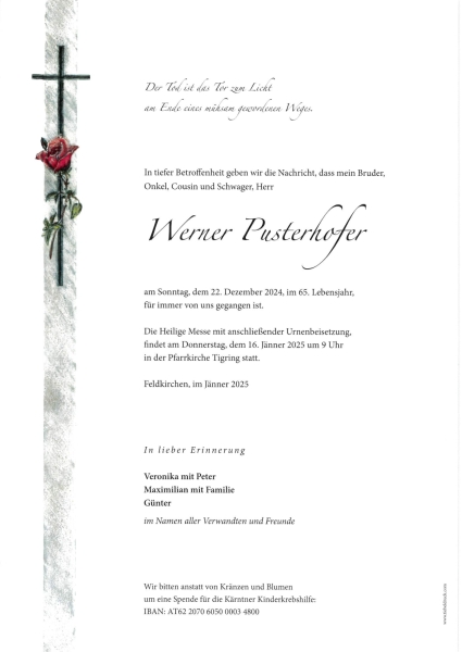 Parte Werner Pusterhofer