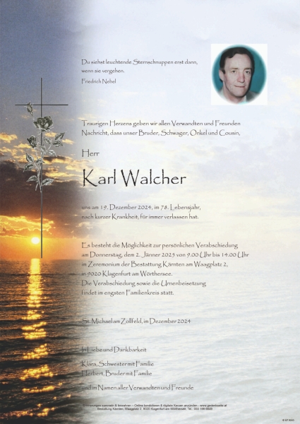Parte Karl Walcher