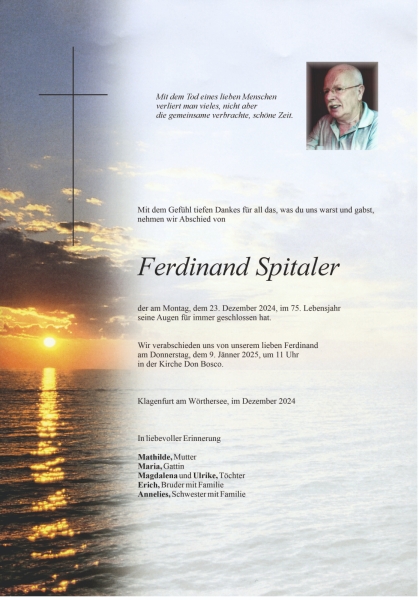 Parte Ferdinand Spitaler