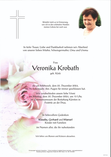 Parte Veronika  Krobath