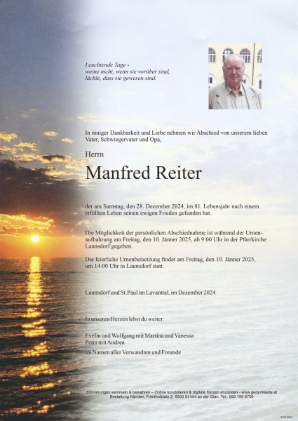 Parte Manfred Reiter