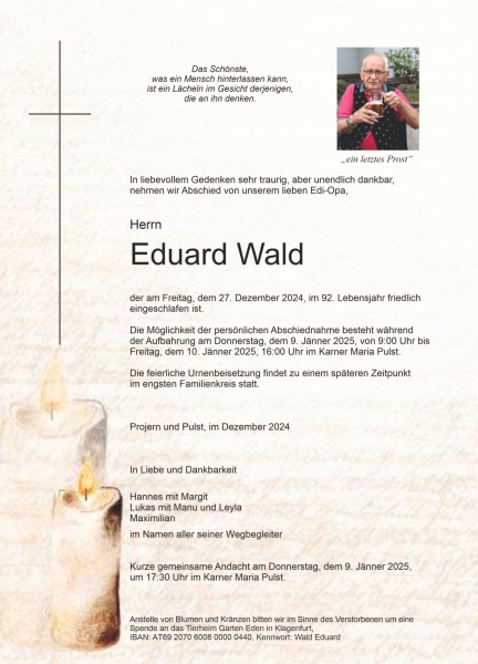 Parte Eduard Wald