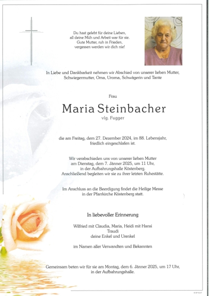 Parte Maria Steinbacher