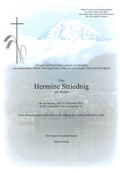 Parte Hermine Striednig