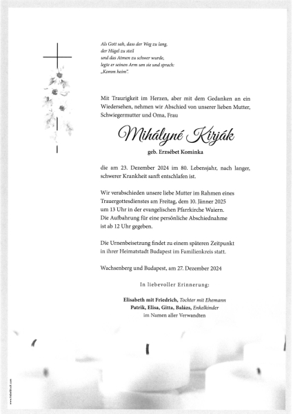 Parte Mihàlynè Kirjàk