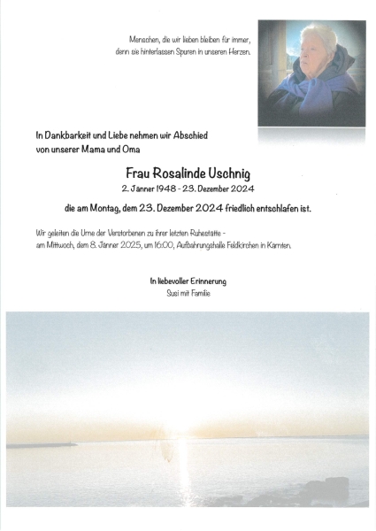 Parte Rosalinde Uschnig