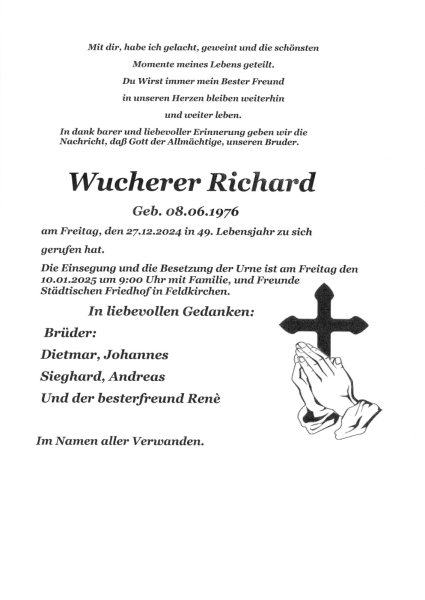 Parte Richard Wucherer