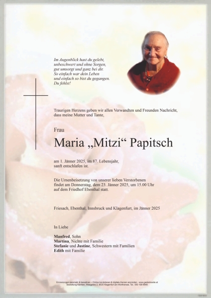 Parte Maria Papitsch
