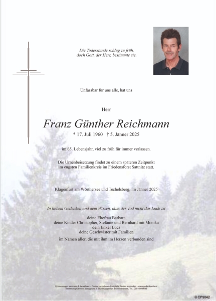 Parte Franz Günther Reichmann