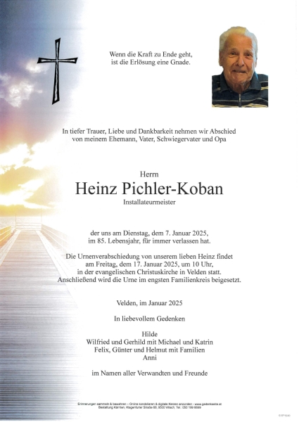 Parte Heinz Erich Pichler-Koban