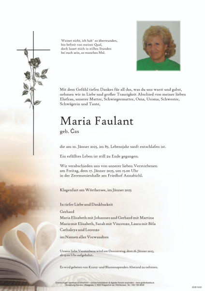 Parte Maria Faulant