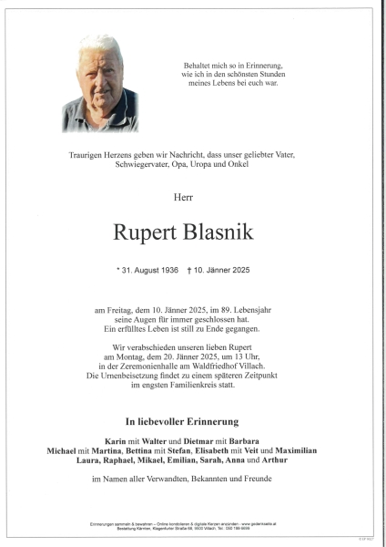 Parte Rupert Blasnik